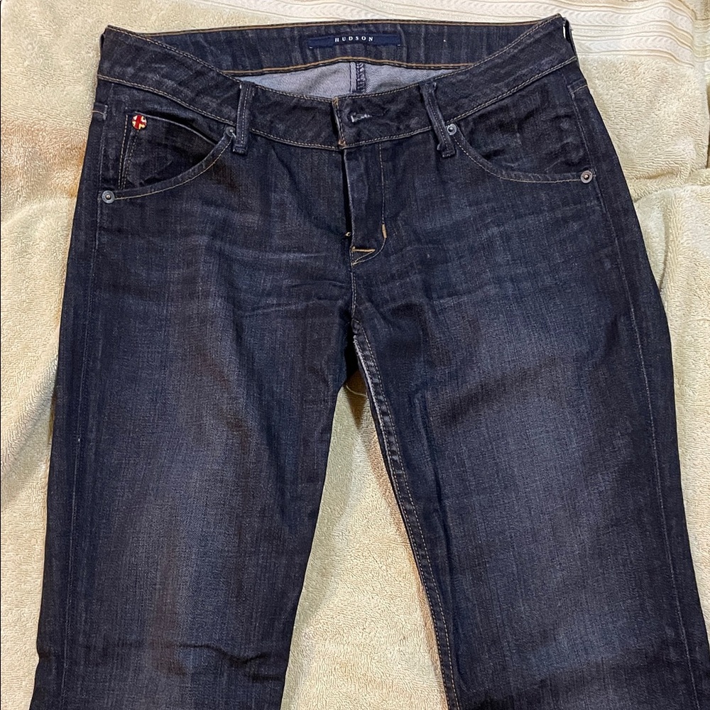 Hudson Jeans Women's Dark Indigo Straight Leg